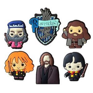 *NEW - 6-pcs* MAGICAL Harry Potter Shoe Charms for Your Crocs (Assort. D)